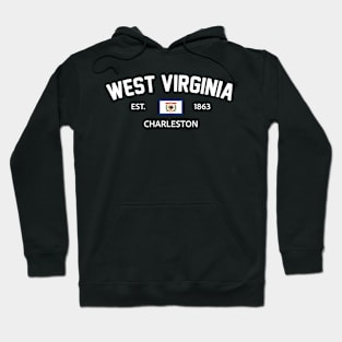 West Virginia Collegiate Preppy Hoodie